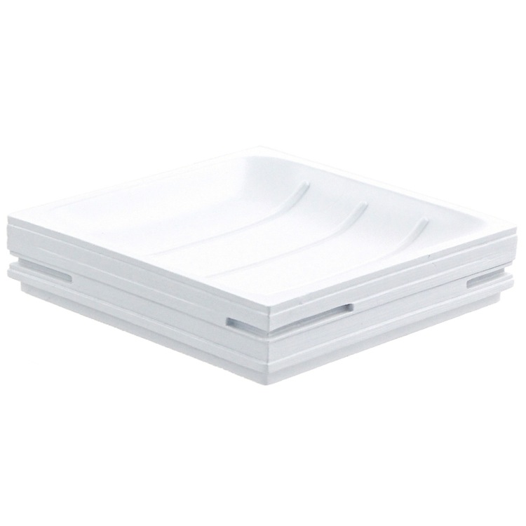 Gedy QU11-02 White Free Standing Soap Dish